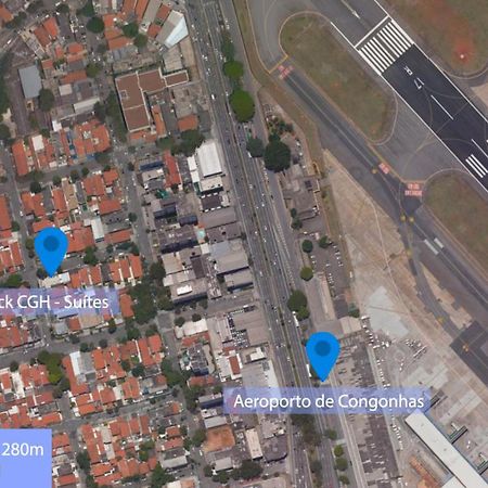 Rock Cgh Suites - Aeroporto De Congonhas São Paulo Exteriör bild